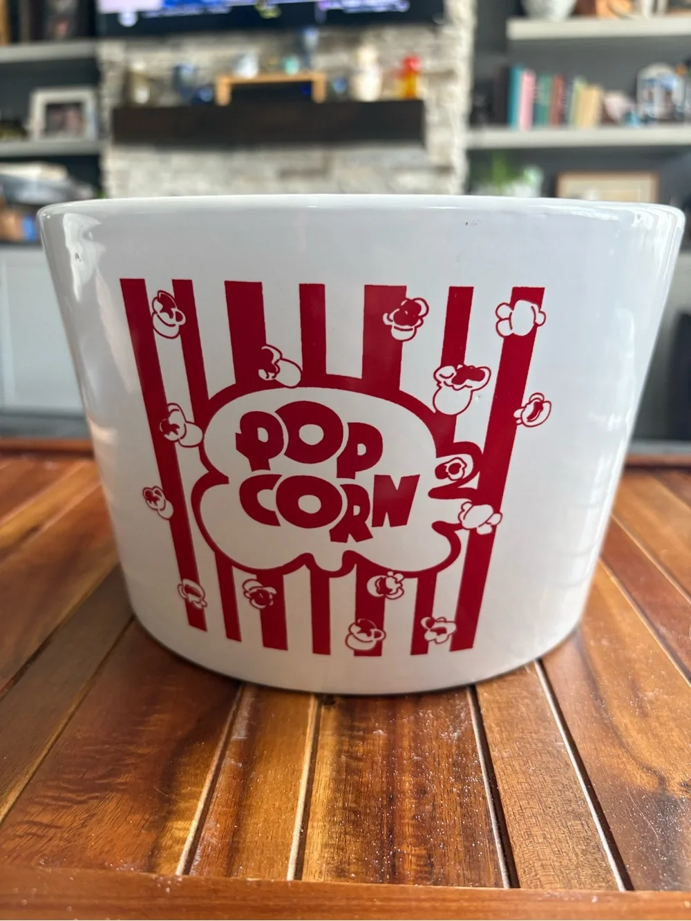 Four Star Stoneware Classic Popcorn Bowl Large